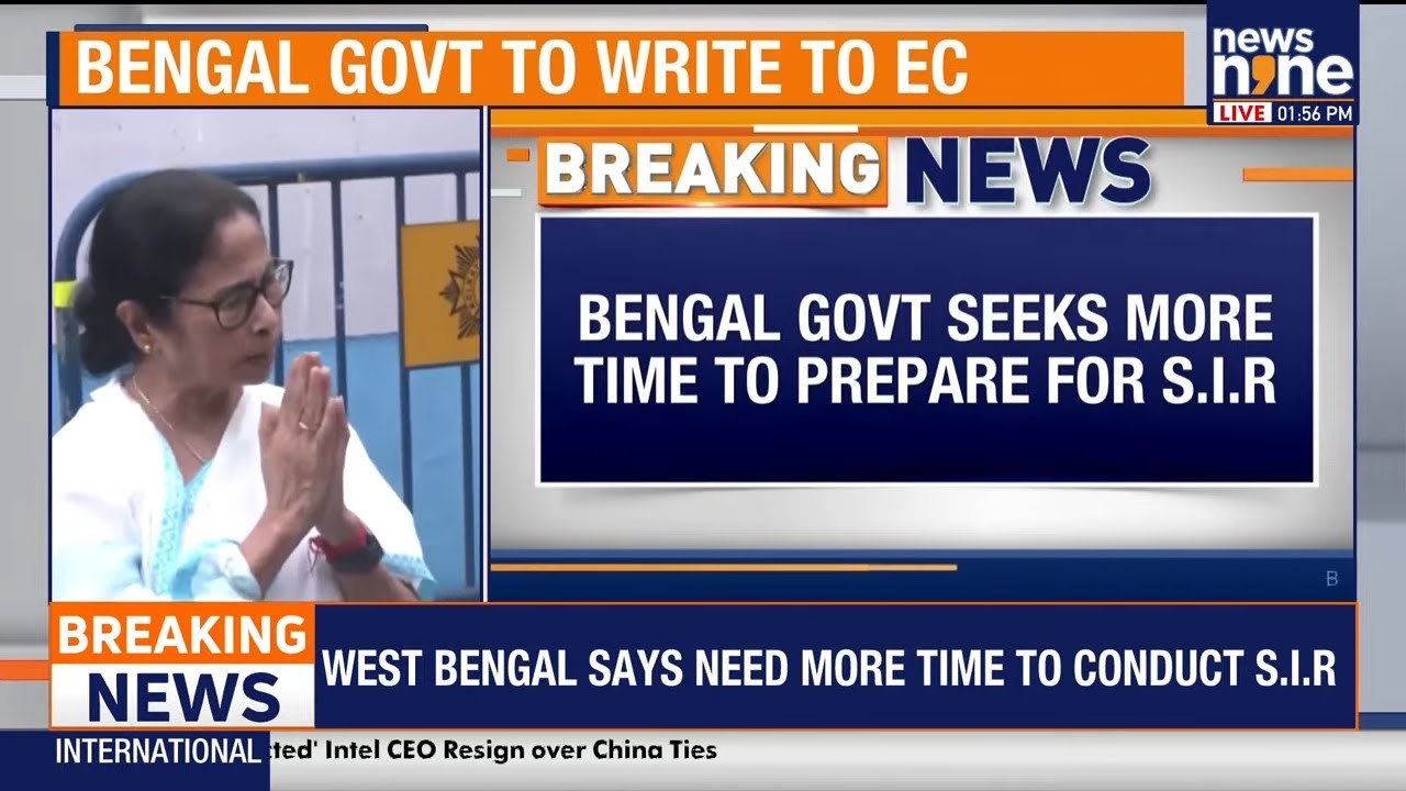 Mamata Banerjee Says NO To SIR In West Bengal | Breaking News | News9