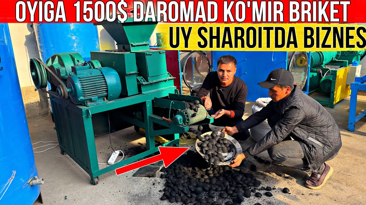 SEZON KELDI.KO’MIR BRIKET KUNIGA 100$ FOYDA.