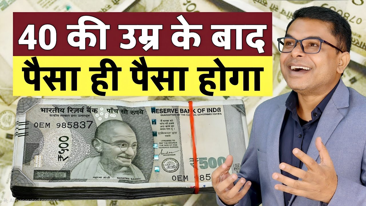 40 वर्ष उम्र होने के बाद निवेश का महत्व पता चलता है || Investment Ka Sahi Time Aur Sahi Tarika || 