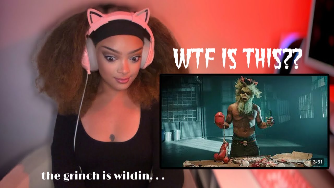 REACTING TO DAX - THE GRINCH OFFICIAL MUSIC VIDEO