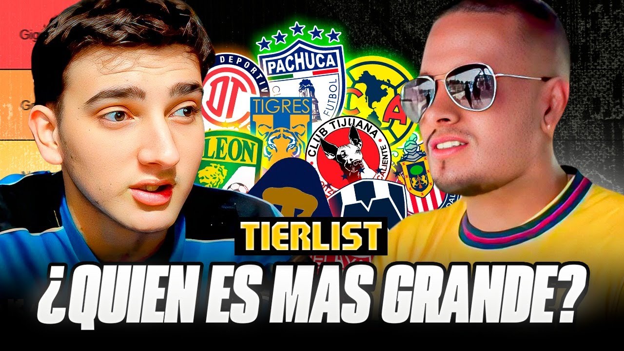 ¿CUALES SON LOS EQUIPOS MAS GRANDES DE MEXICO SEGUN UN ARGENTINO? | TIERLIST CON MIKE