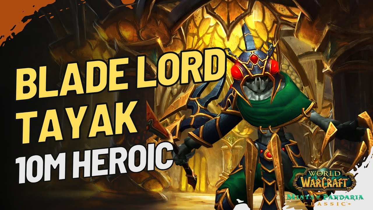 [TAB] Blade Lord Tayak - 10M HC - Discipline Priest POV