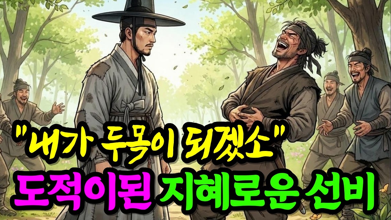 [야담] 도적이 된 지혜로운 선비, 끝내 재상이 되다  ㅣ옛날이야기ㅣ오디오북ㅣ수면유도