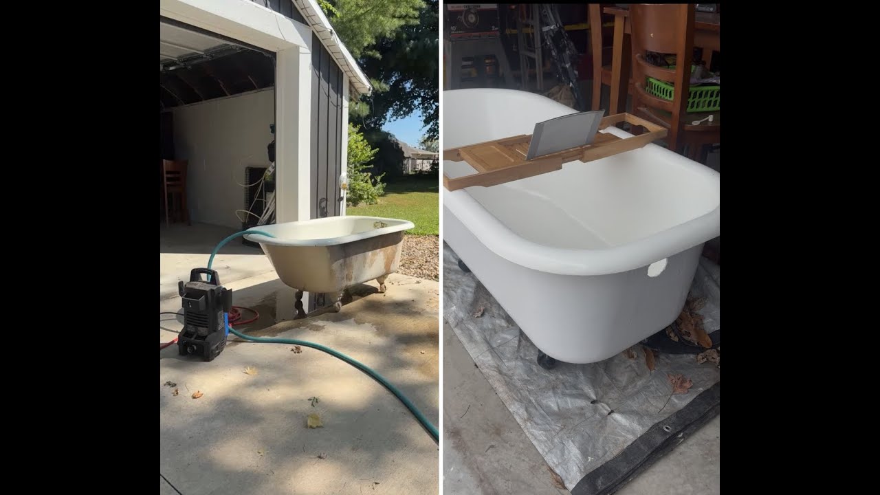 DIY Clawfoot Tub Refinish