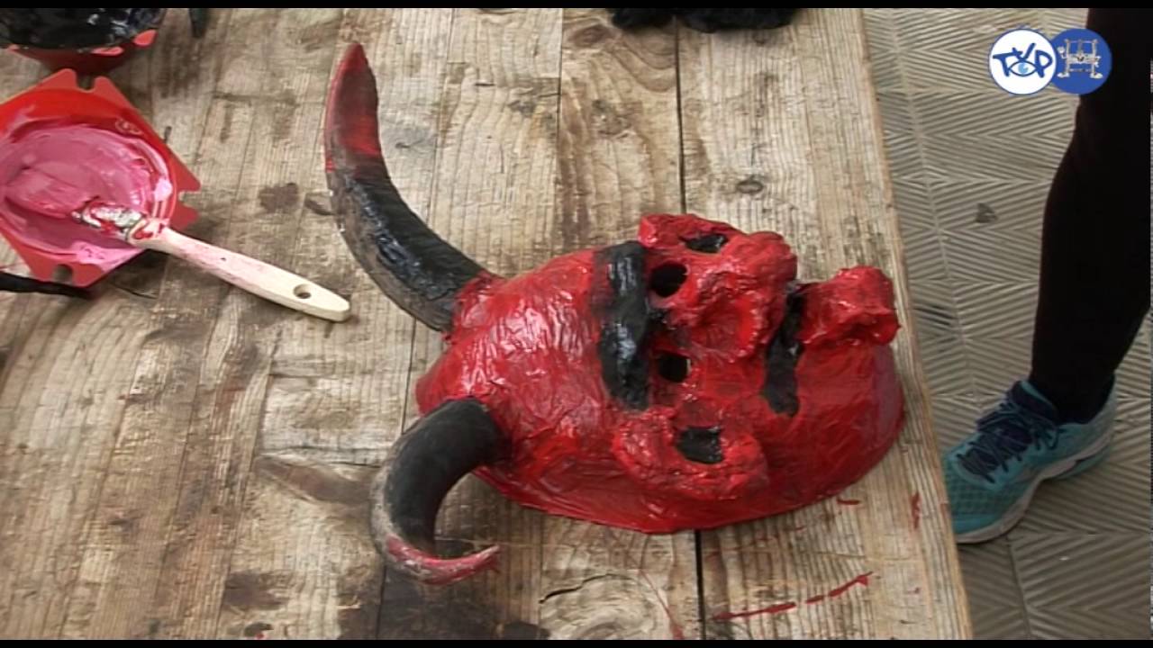 Taller de caretes del dimoni 2016