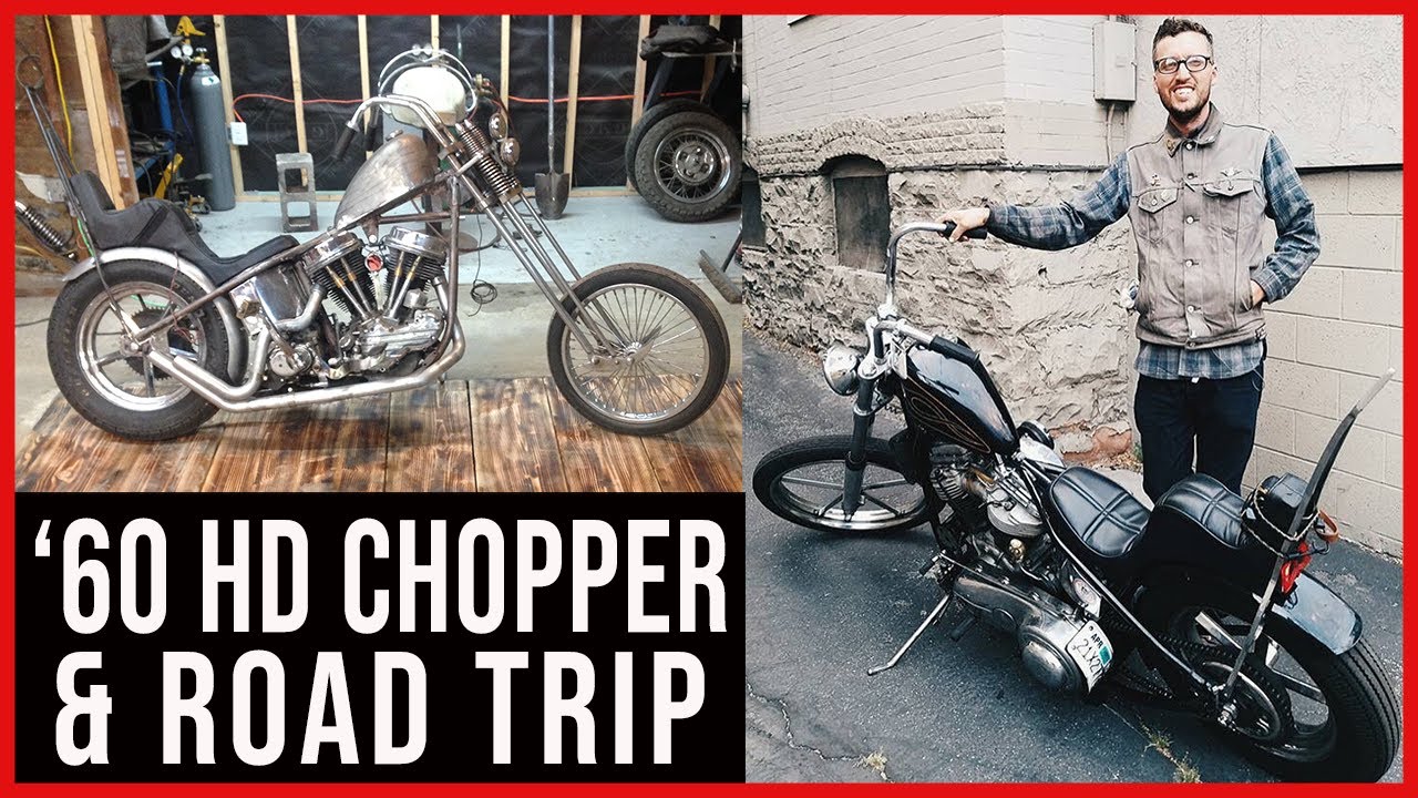 1960 Harley Davidson Chopper Build, Road Trip and more - Garage Talk with Speed & Chrome