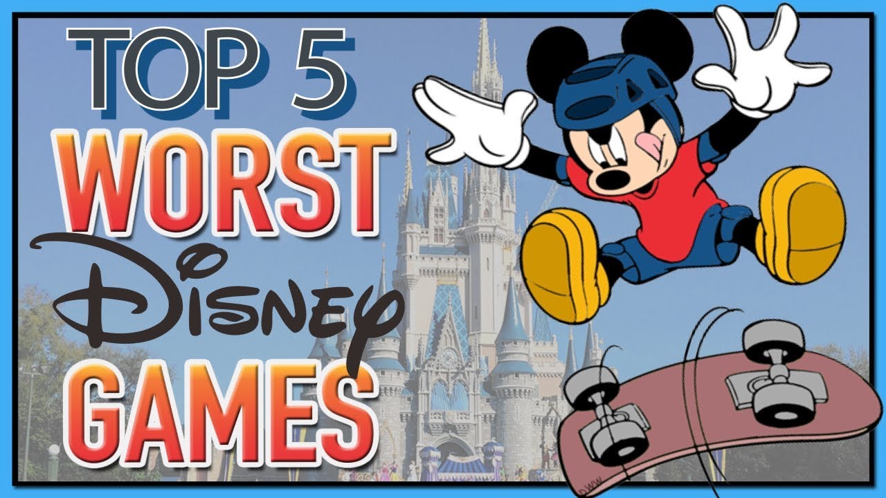 Top 5 WORST Disney Games! (Feat. It's All Fun and Games)