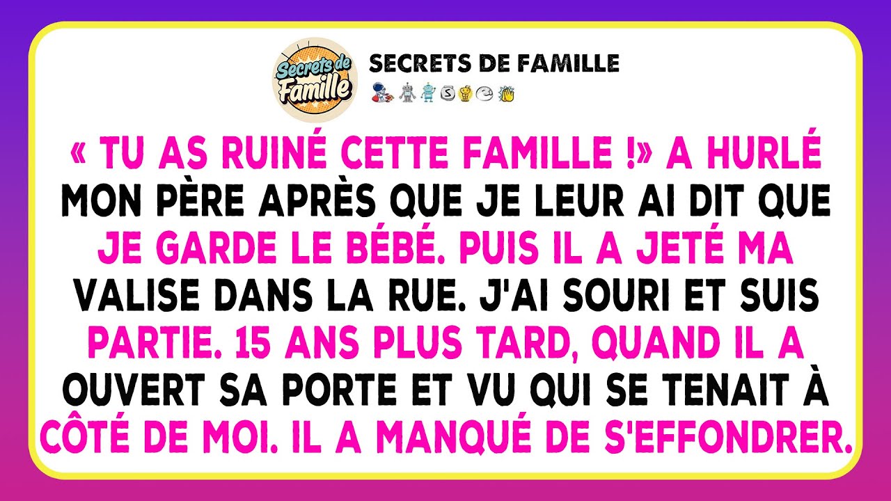 Mon Père M'a Mis À La Porte, 15 Ans Plus Tard, Quand Il Est Venu Nous Rendre Visite...