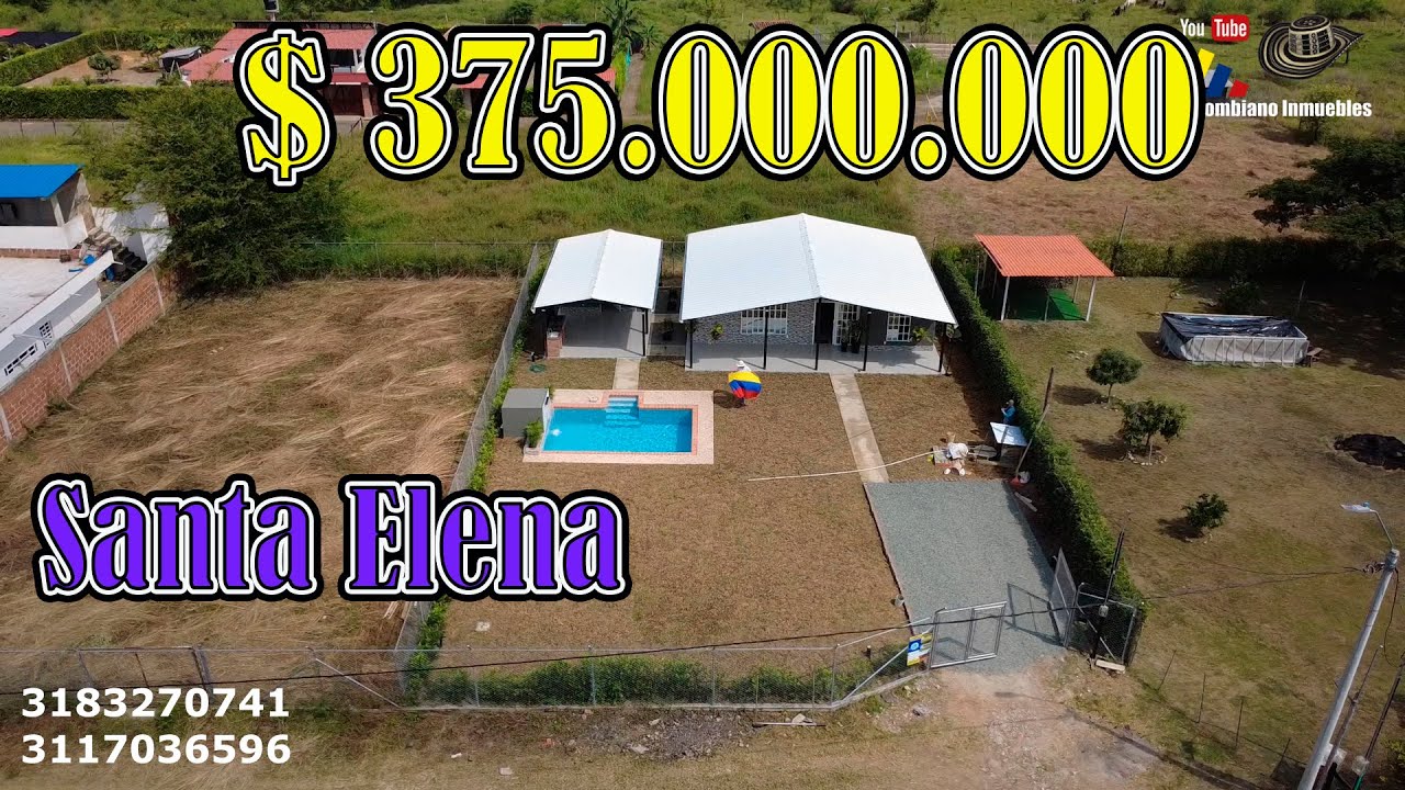 🏡💐Casa campestre con piscina y amoblada lista para que la estrenes con tú familia.