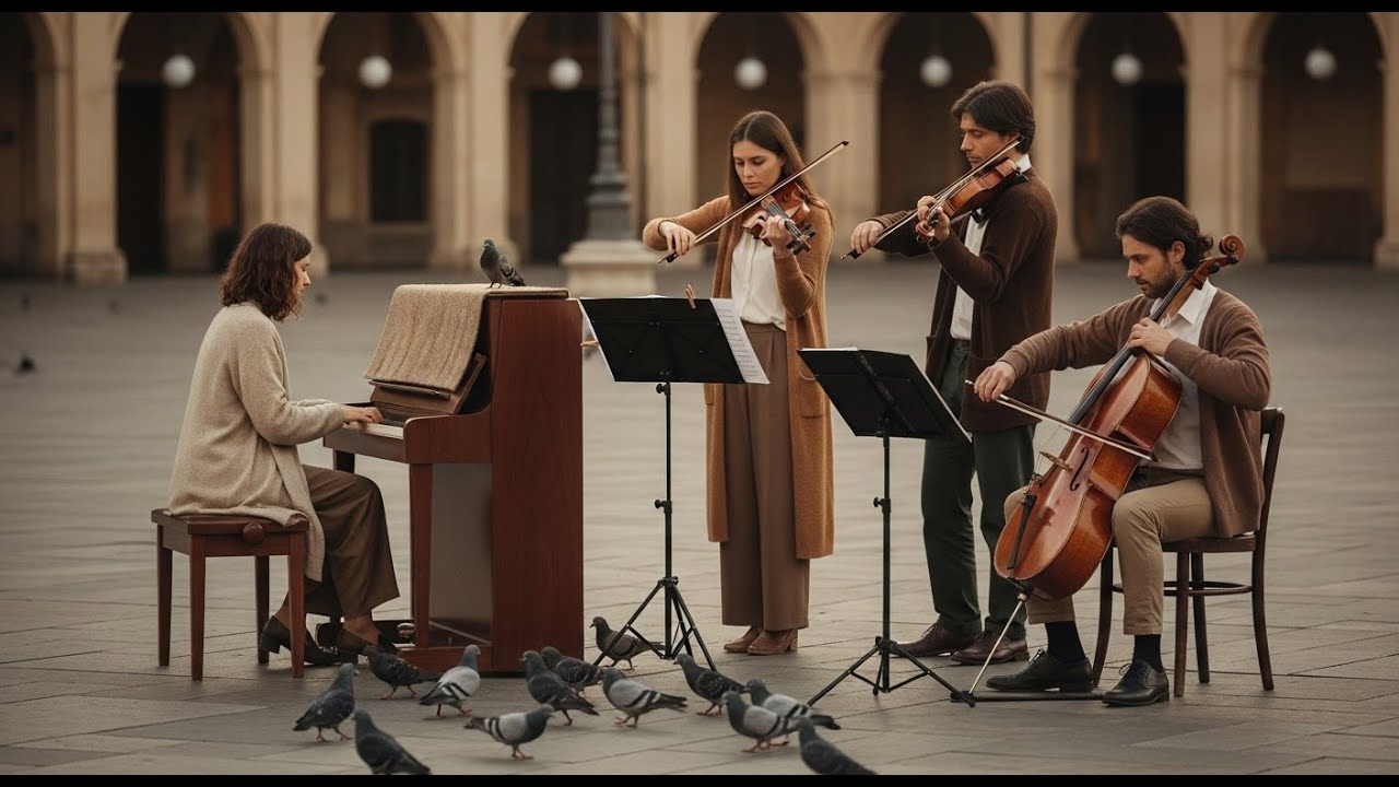 Melod&iacute;as al alba &ndash; Piano y cuerdas para un caf&eacute; sereno y momentos de paz interior