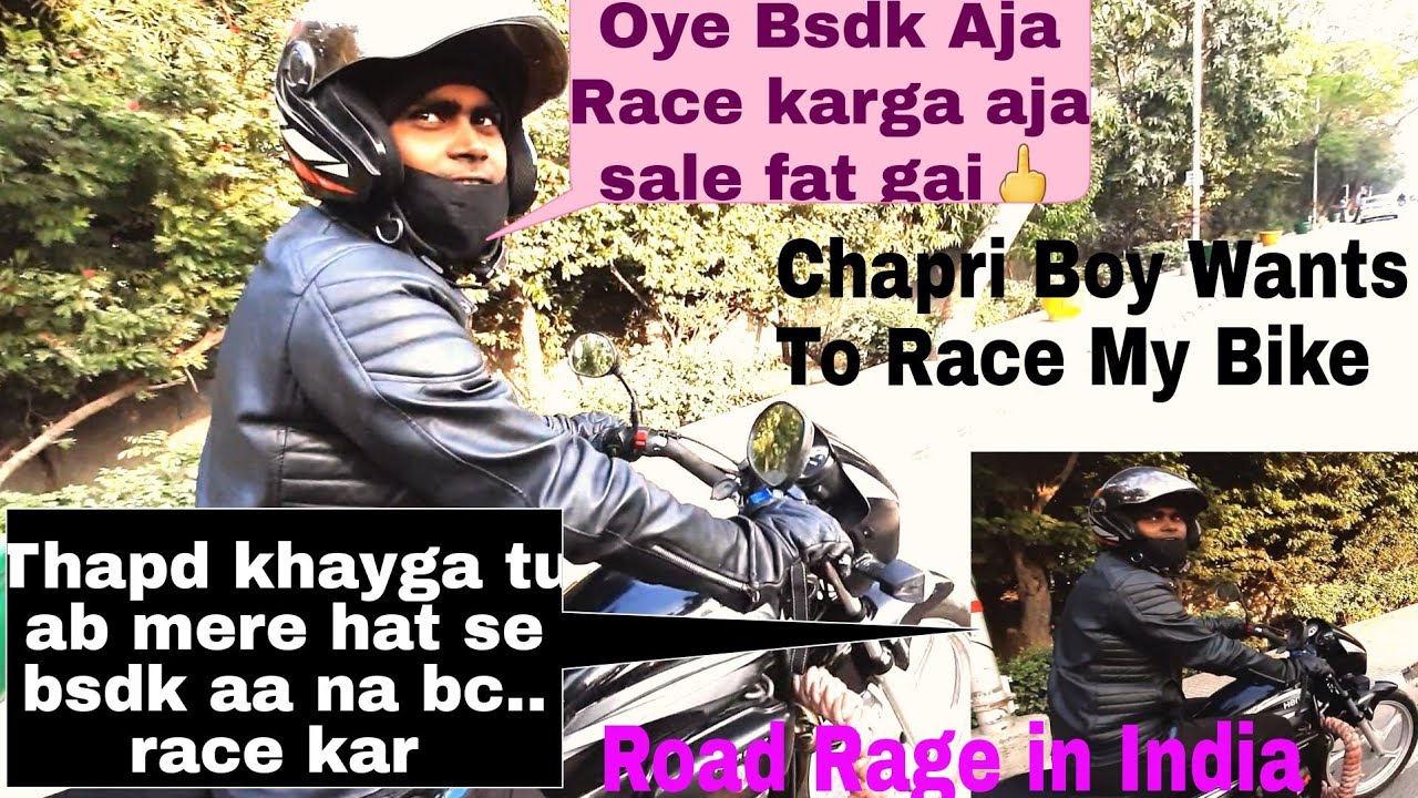 Chapri boy wants to race with me | Splendor wale se hu panga😡 | Chapri Boy Ne ki badtameezi😡