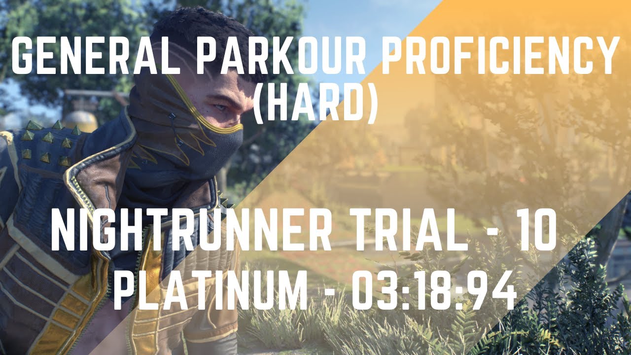 Nightrunner Trial 10 | Platinum | Dying Light 2