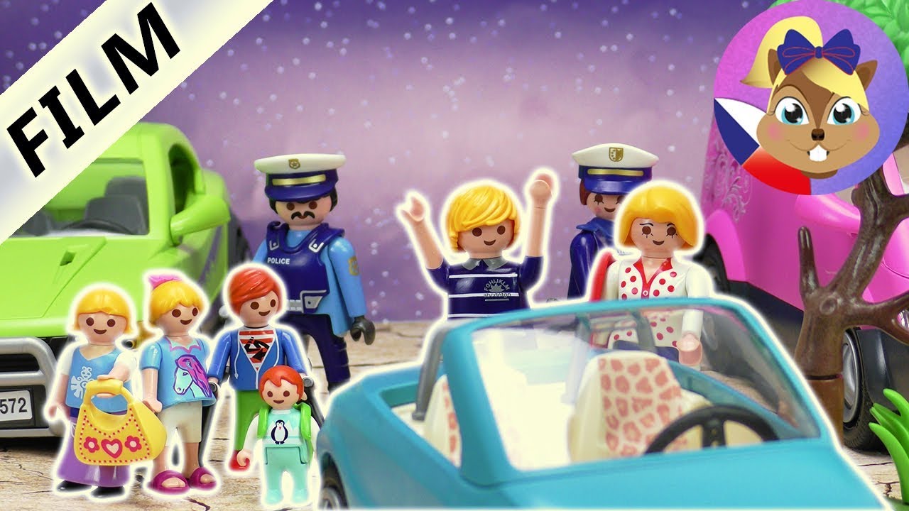 Playmobil příběh | Pěkný konec dovolené! | Tatínkovo auto je pryč | Rodina Dvořákova