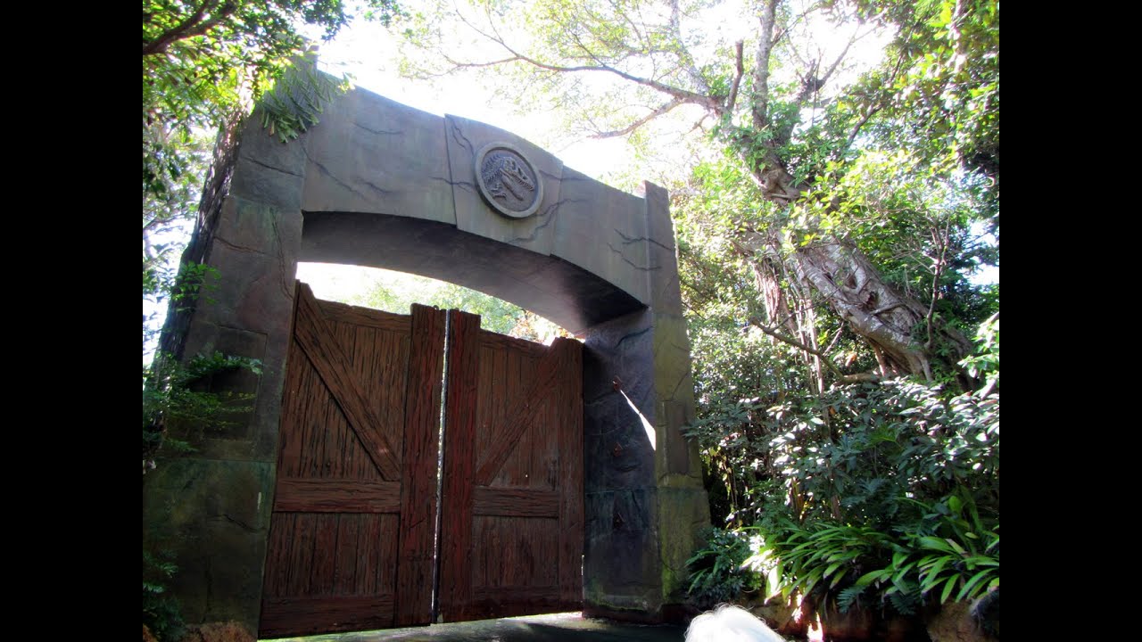 Universal Islands Of Adventure Jurassic Park World River Adventure Dino | AV E3 | Miami Orlando 08