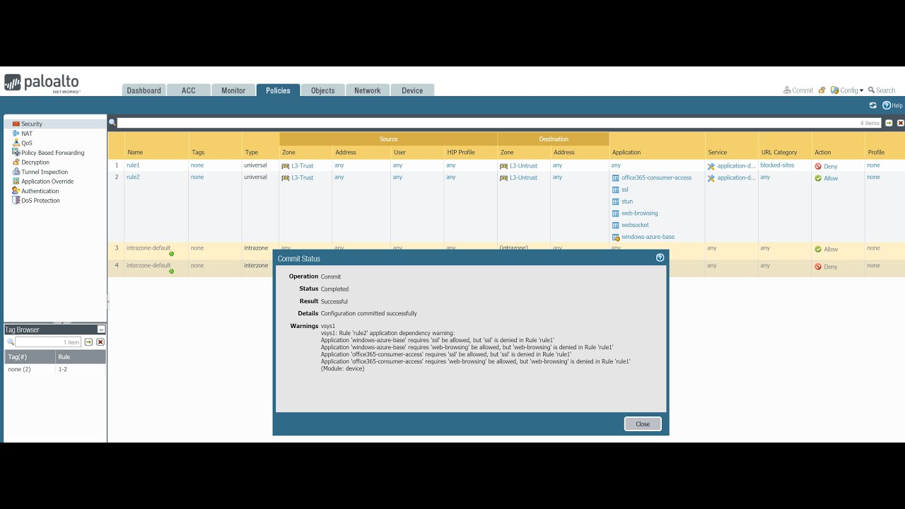Palo Alto Firewall installation in VMWare Workstation and setup lab at home