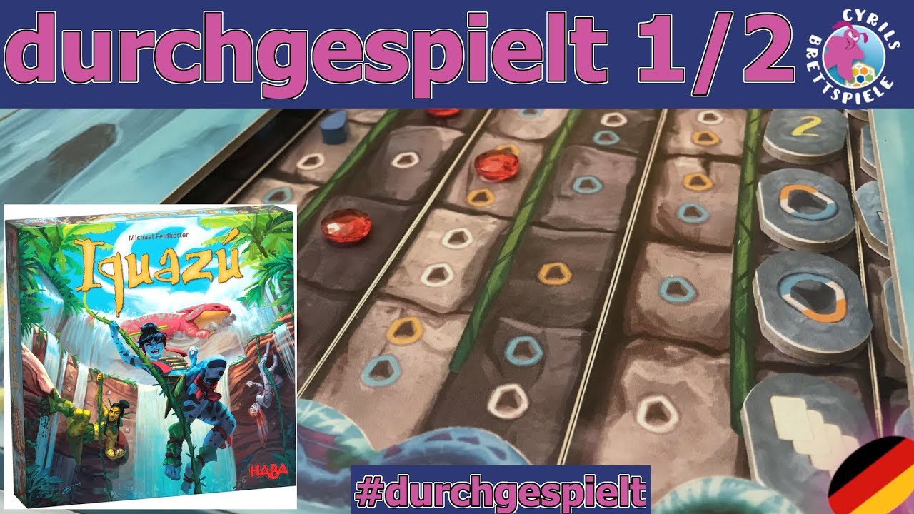 Iquazu - Edelsteine überall - Cyrils Brettspiele(S168E02)