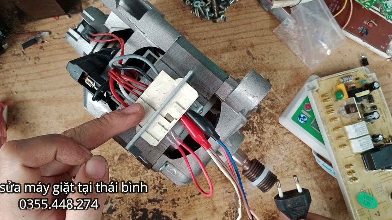 Hướng dẫn lắp mạch đa năng cửa ngang sử dụng moto 7 dây