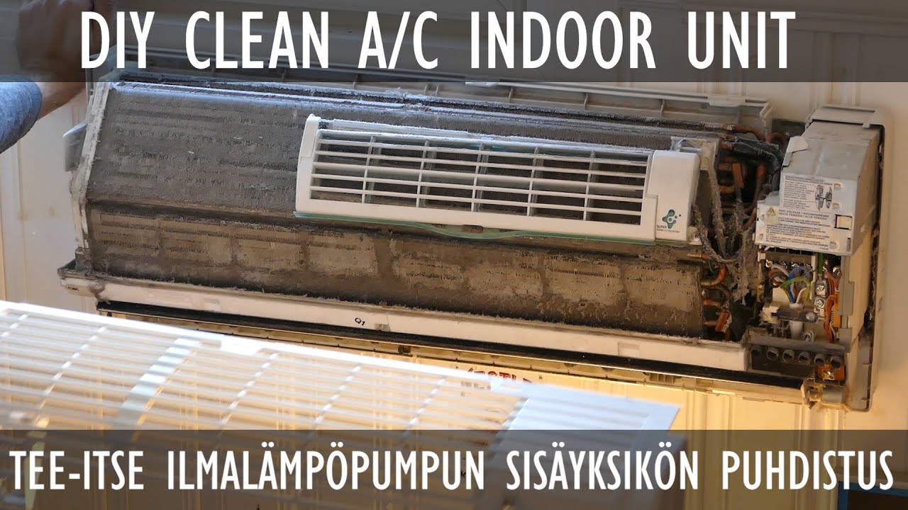 TEE-ITSE Ilmalämpöpumpun sisäyksikön tehopuhdistus