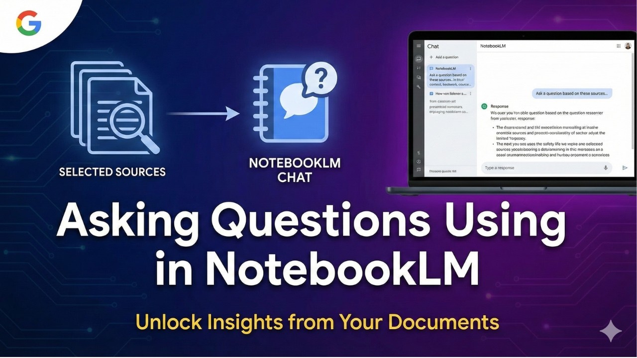 Как задавать умные вопросы в NotebookLM | Использование чата в NotebookLM | Учебное пособие по No...