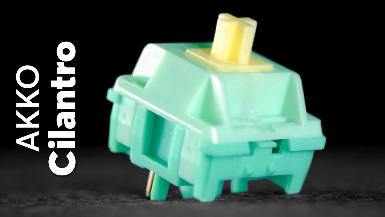 Akko Cilantro Switches &ndash; Akko & HMX&rsquo;s First Deep Clack Tactile Switch!
