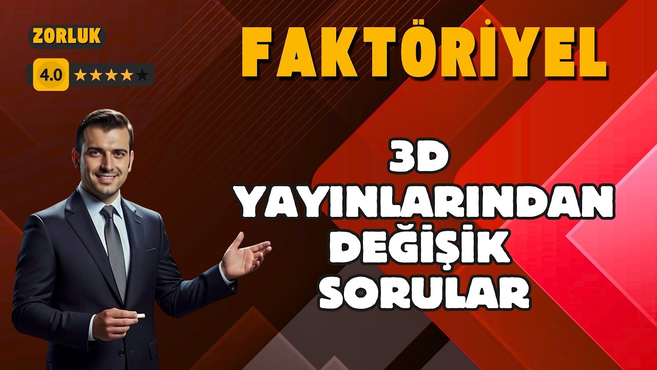 FAKTÖRİYEL AYARLARIYLA OYNAMAK