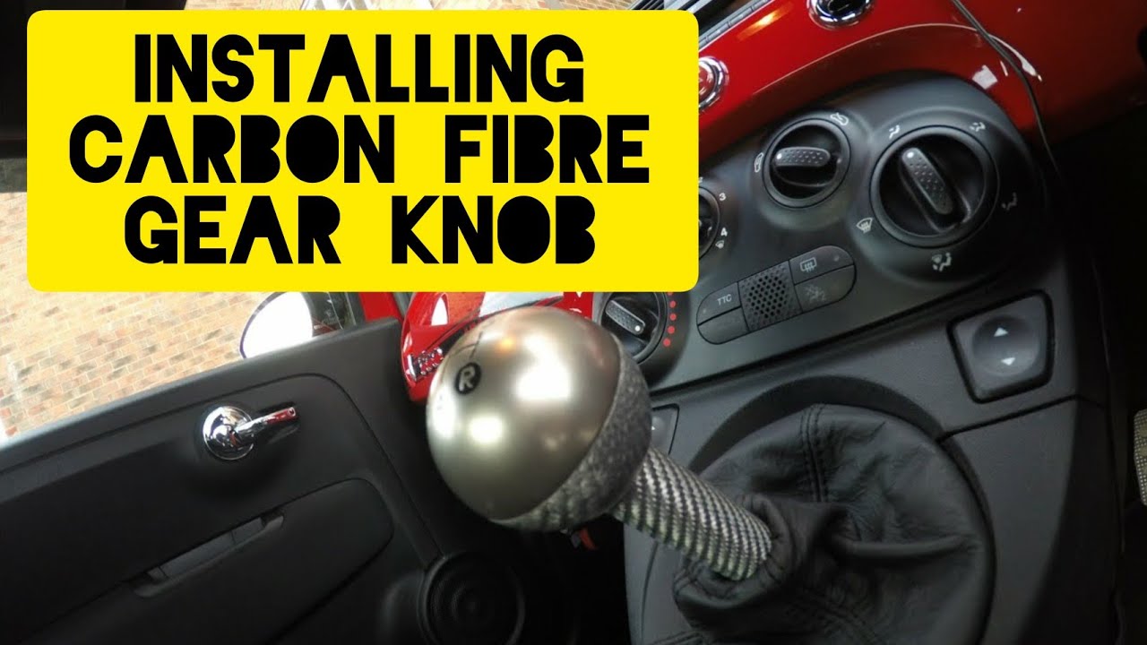 My Abarth 595 - Gear Knob Install