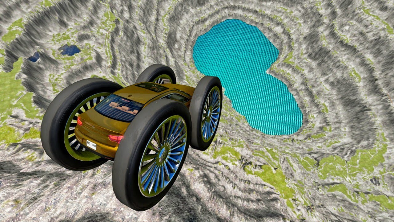 Big Cars 🚗 Leap of Death 💀 | Extreme Crash Test | BeamNG.drive