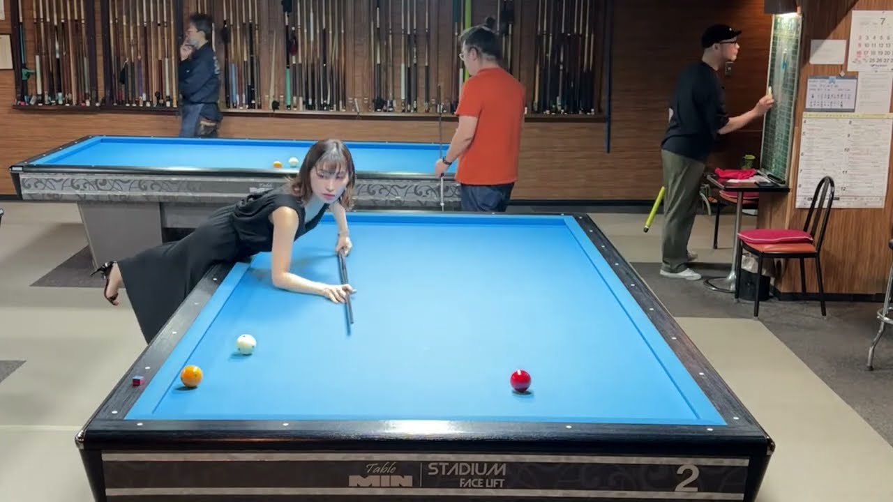 コビービリヤード・スリークッション月例会【準決勝〜決勝】 2023年7月16日