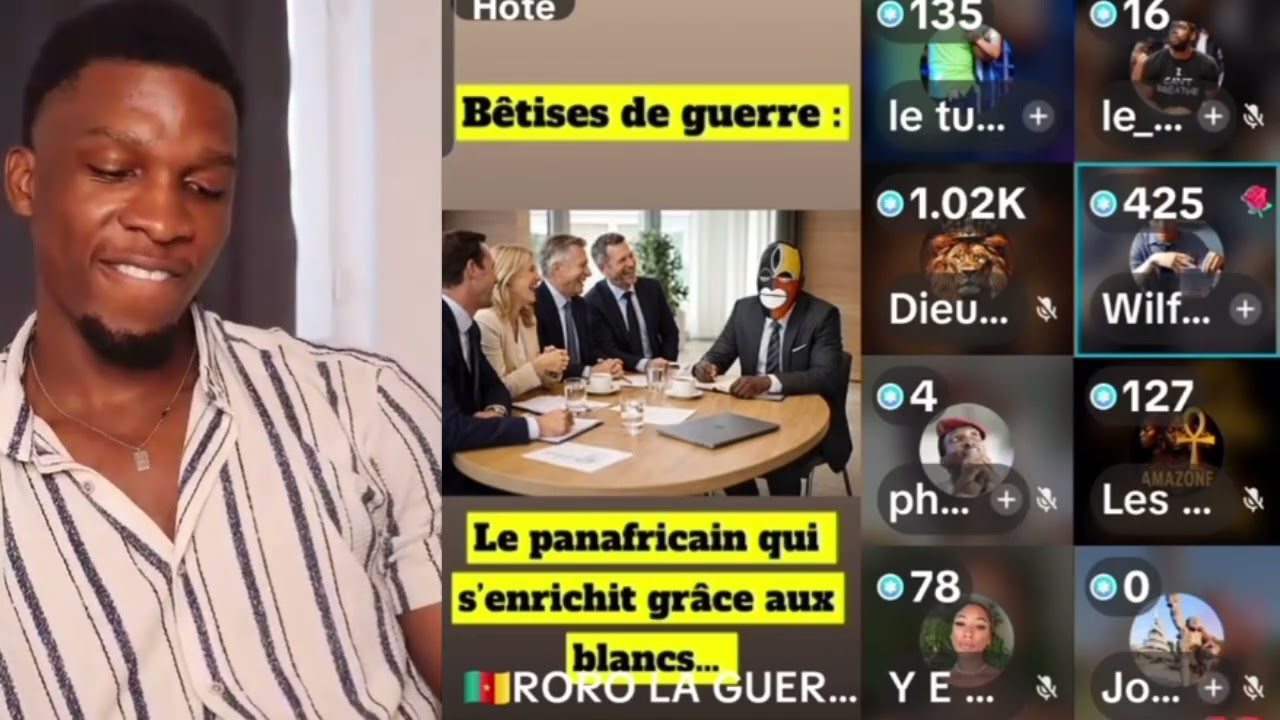 Medusa contre fétiche de guerre sur le Panafricanisme 