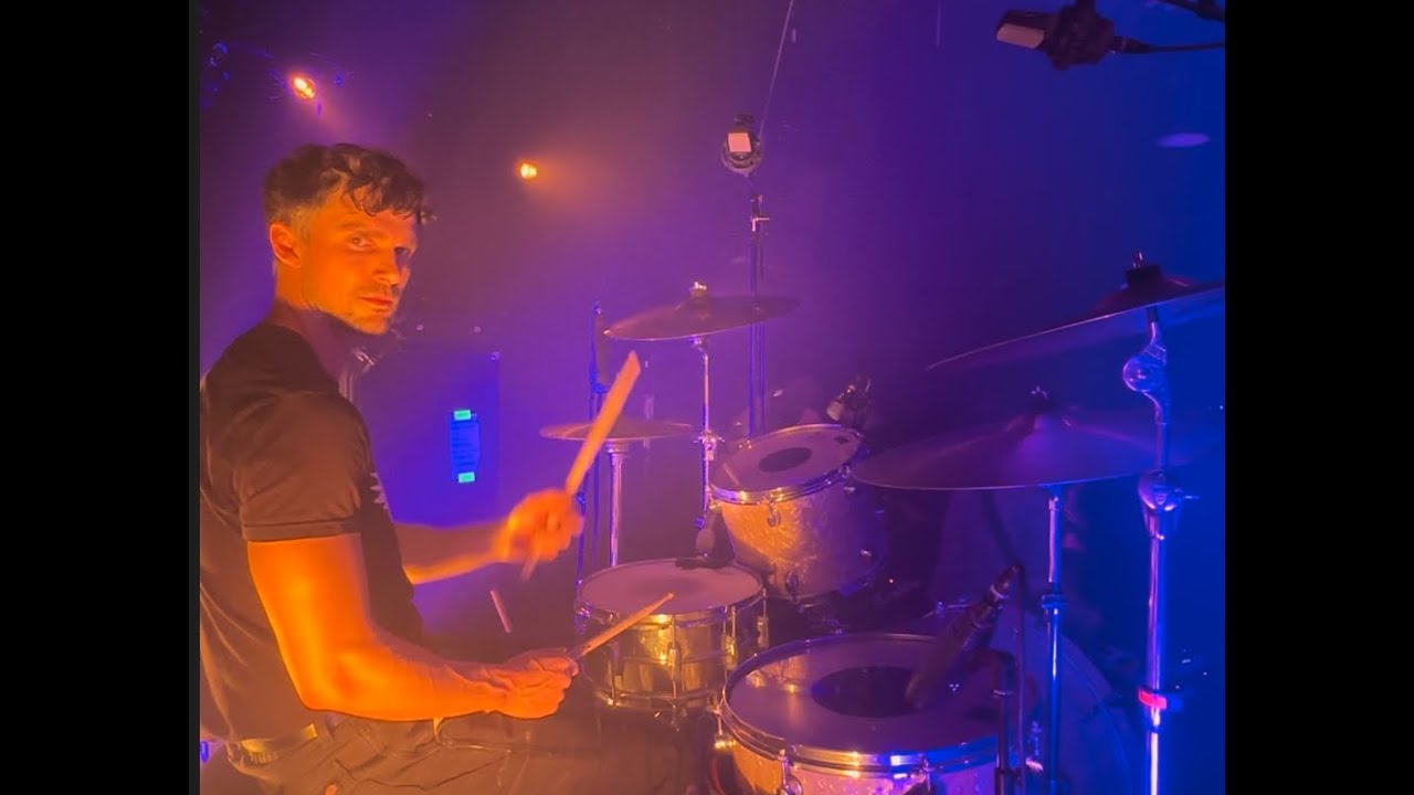 Kal Marks - Dylan Teggart drum cam [Luxembourg, Nov 2023]
