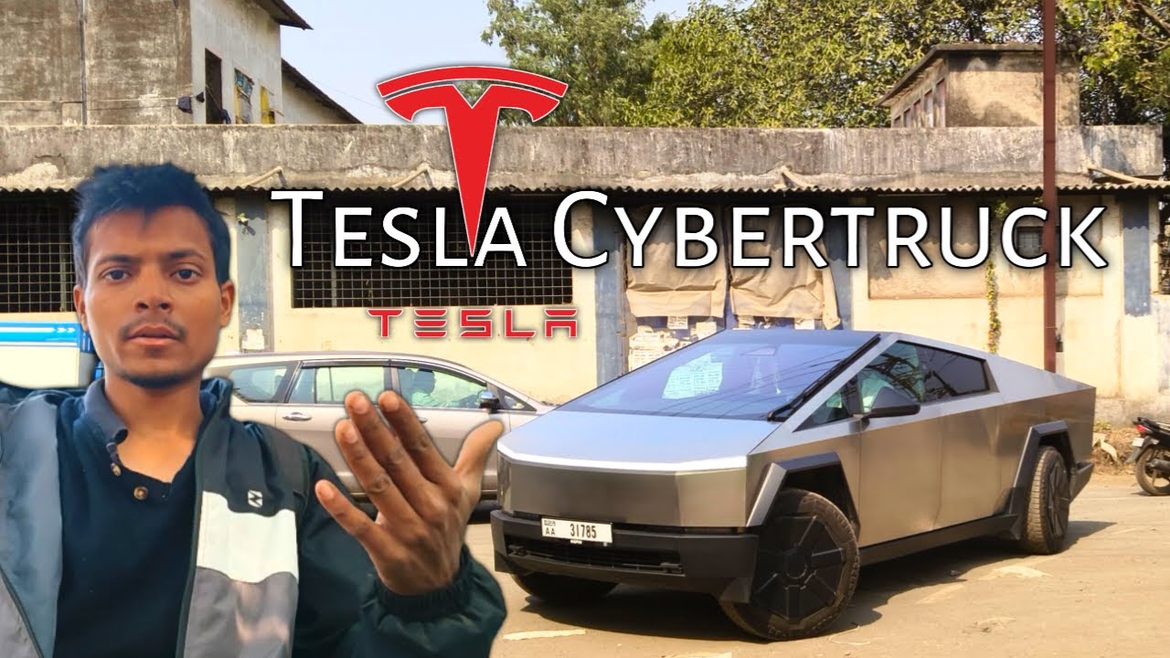 Tesla Cybertruck in Vasai Virar | dubai ka number plate hai