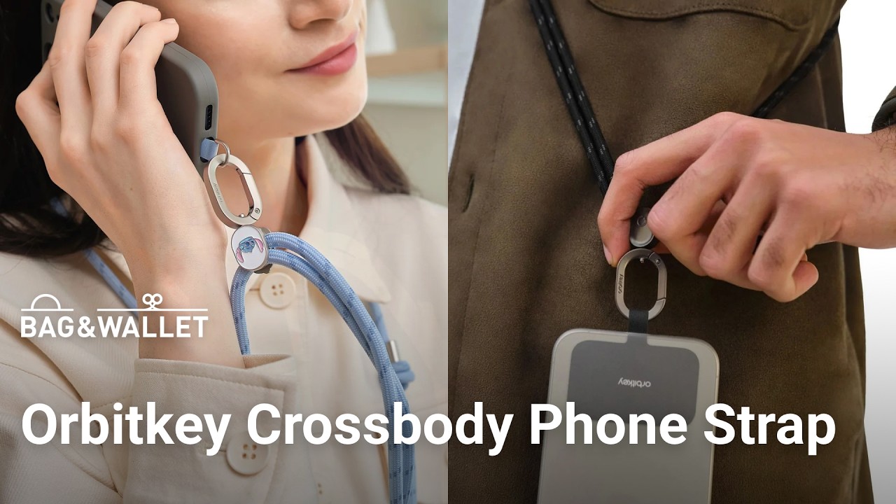 Обзор ремешков для смартфона Orbitkey Crossbody Phone Strap и Phone Wrist Strap