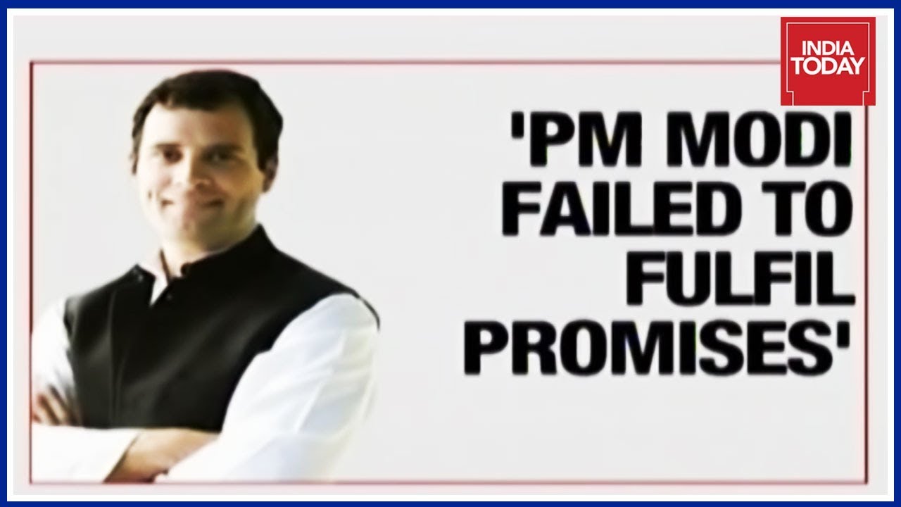 Rahul Gandhi Slams Modi Govt For Failing Youth & Farmers After 