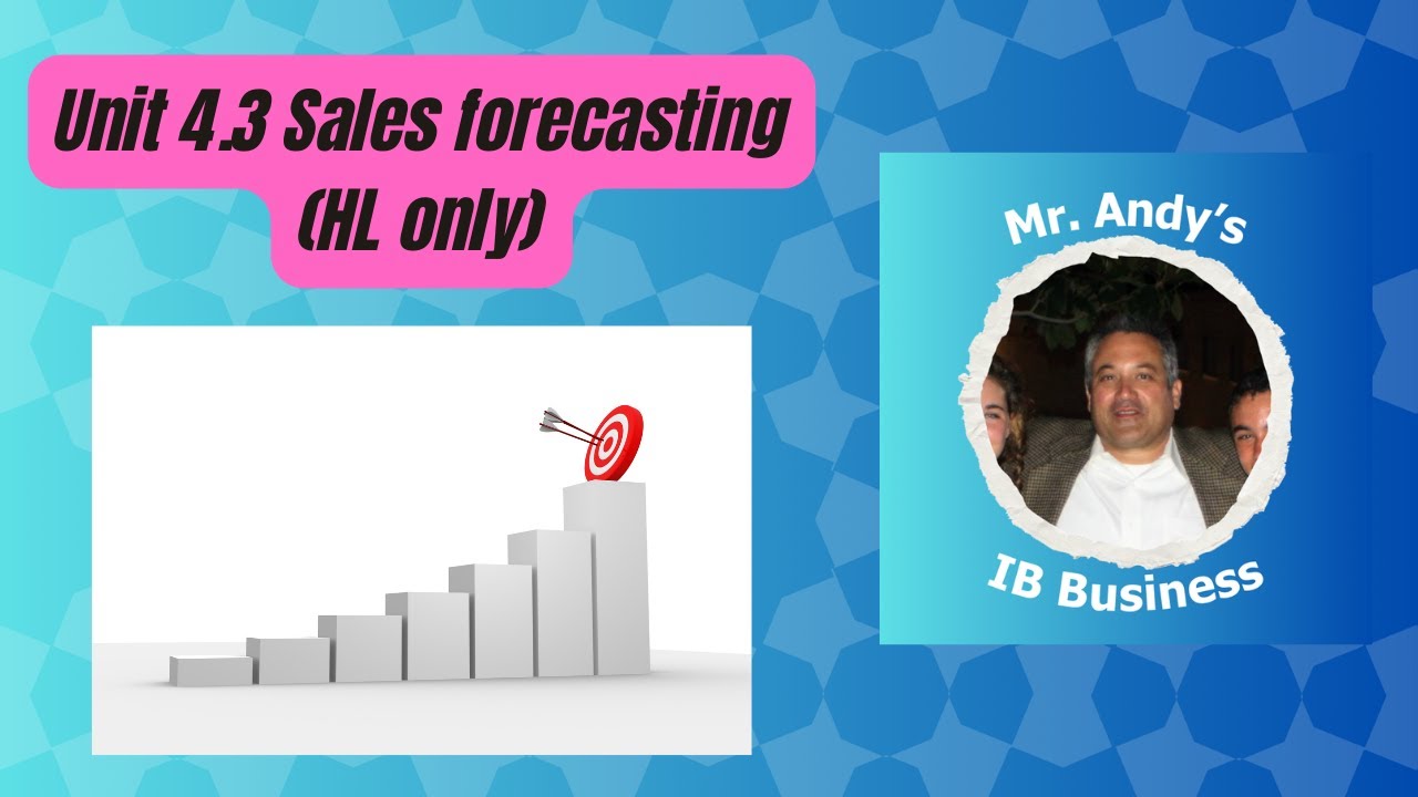 IB Business Review | Unit 4.3 Sales Forecasting