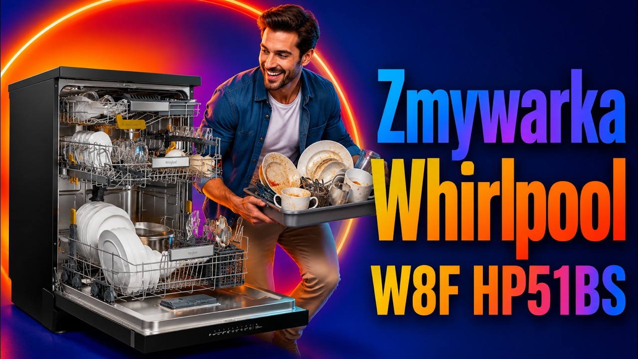 Zmywarka Whirlpool W8F HP51BS &ndash; więcej miejsca i mniej namaczania &ndash; RTV EURO AGD