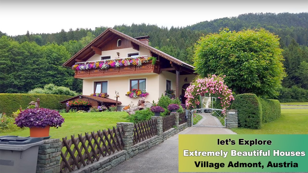 Most Beautiful Houses Austria #austria #europe #house #travel #village #nature #beautifulhouse