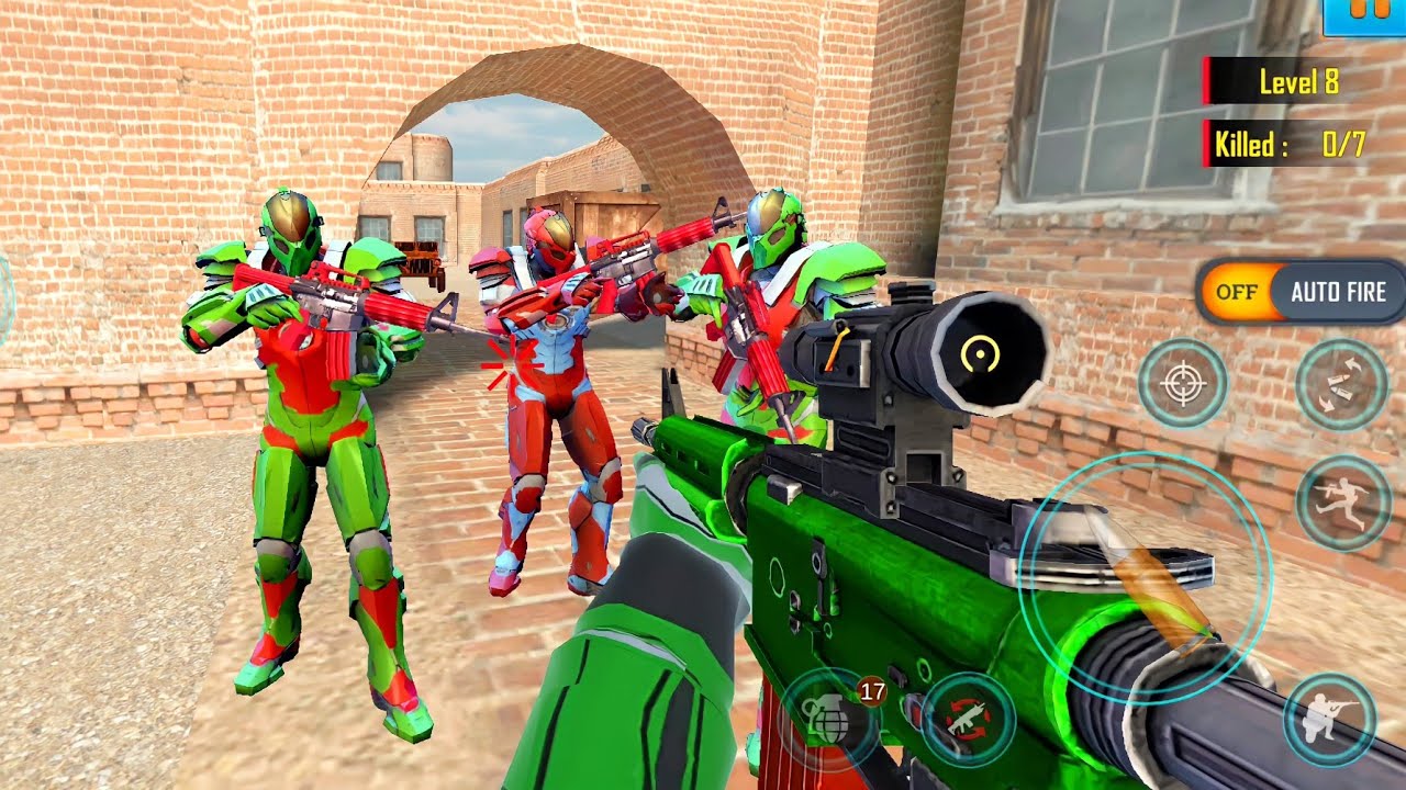 Fps Robot Shooting Games &ndash; Counter Terrorist Game - Android GamePlay #17