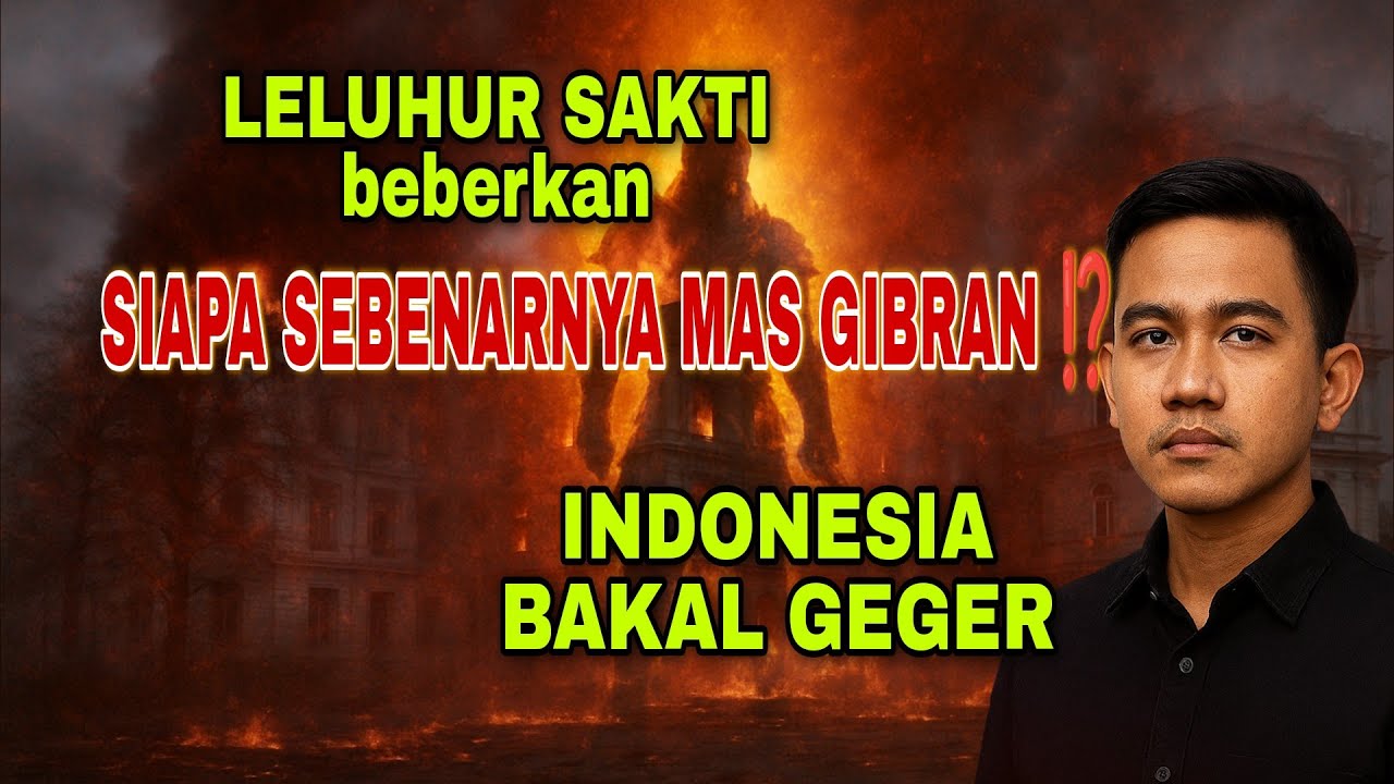 TERUNGKAP‼️ Sang Leluhur Beberkan SIAPA SEBENARNYA WAPRES GIBRAN ⁉️
