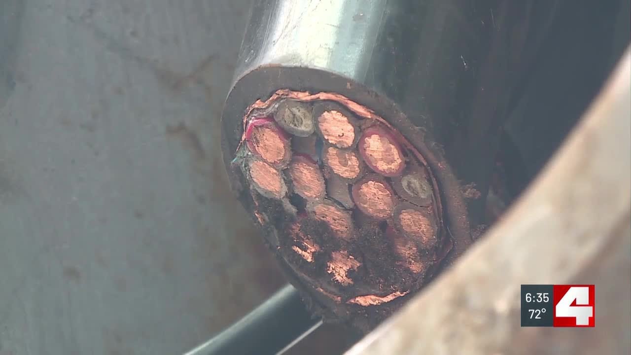 Copper wire thefts in St. Louis region have cost AT&T over $2 million