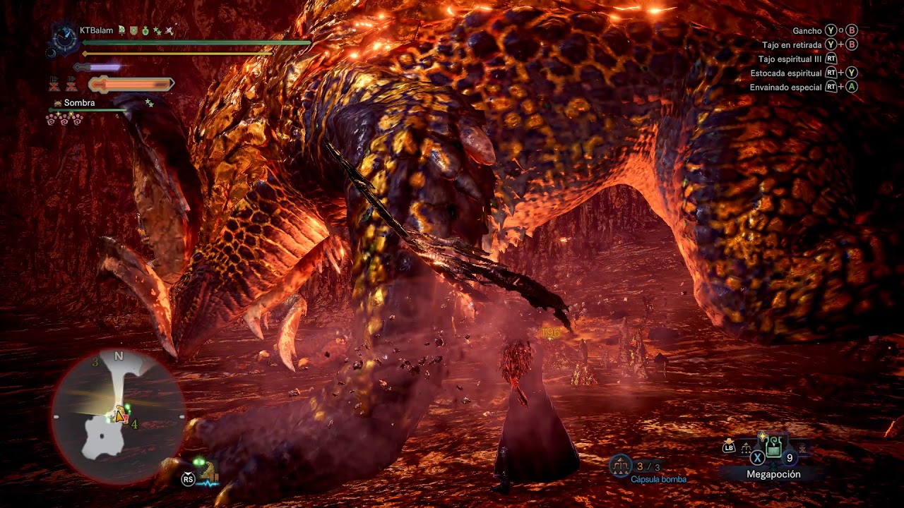 [MHW:I] Kulve Taroth Rango Maestro 08:59:38 solo Espada larga