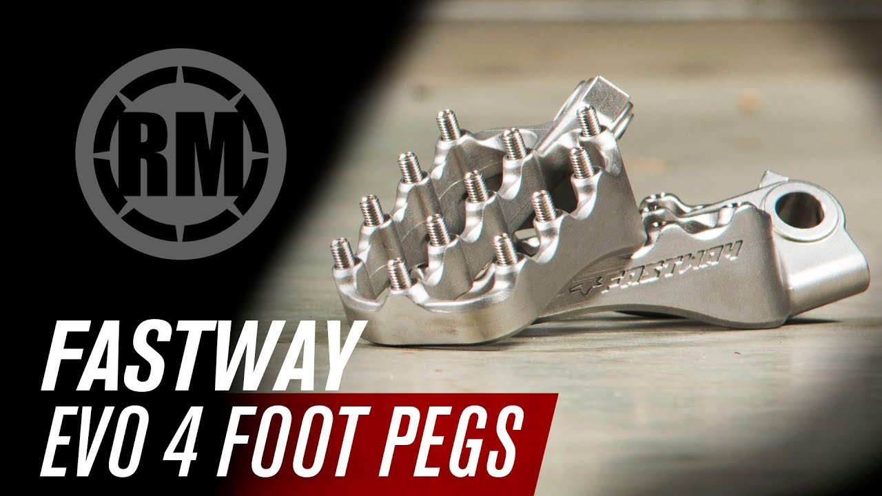 Fastway Evo 4 Motorcycle Foot Pegs