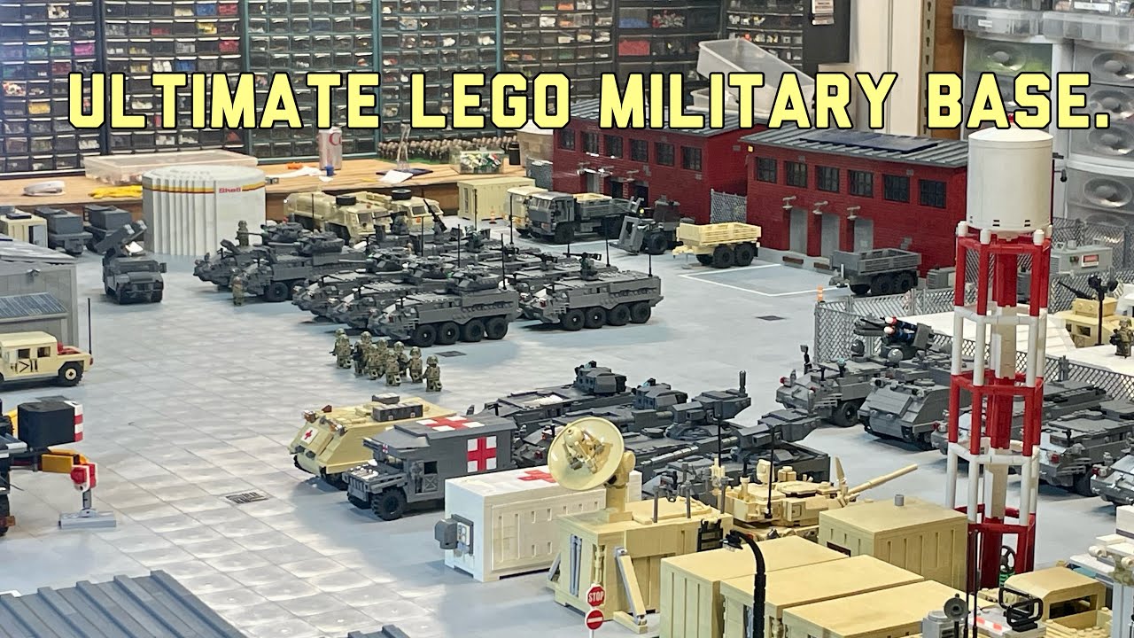 The Ultimate Lego military base