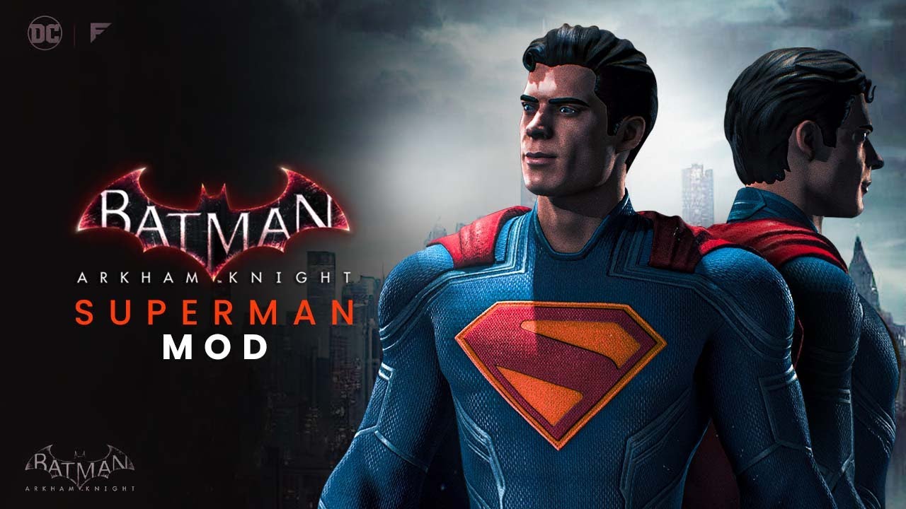 НОВЫЙ скин Супермена (Дэвид Коренсвет) для Batman: Arkham Knight