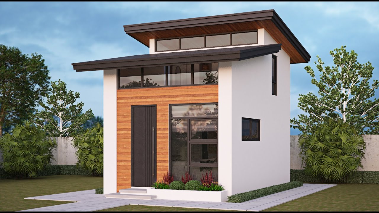 4.3x6m SMALL HOUSE DESIGN -  26 SQM./ 2 BED LOFT TYPE