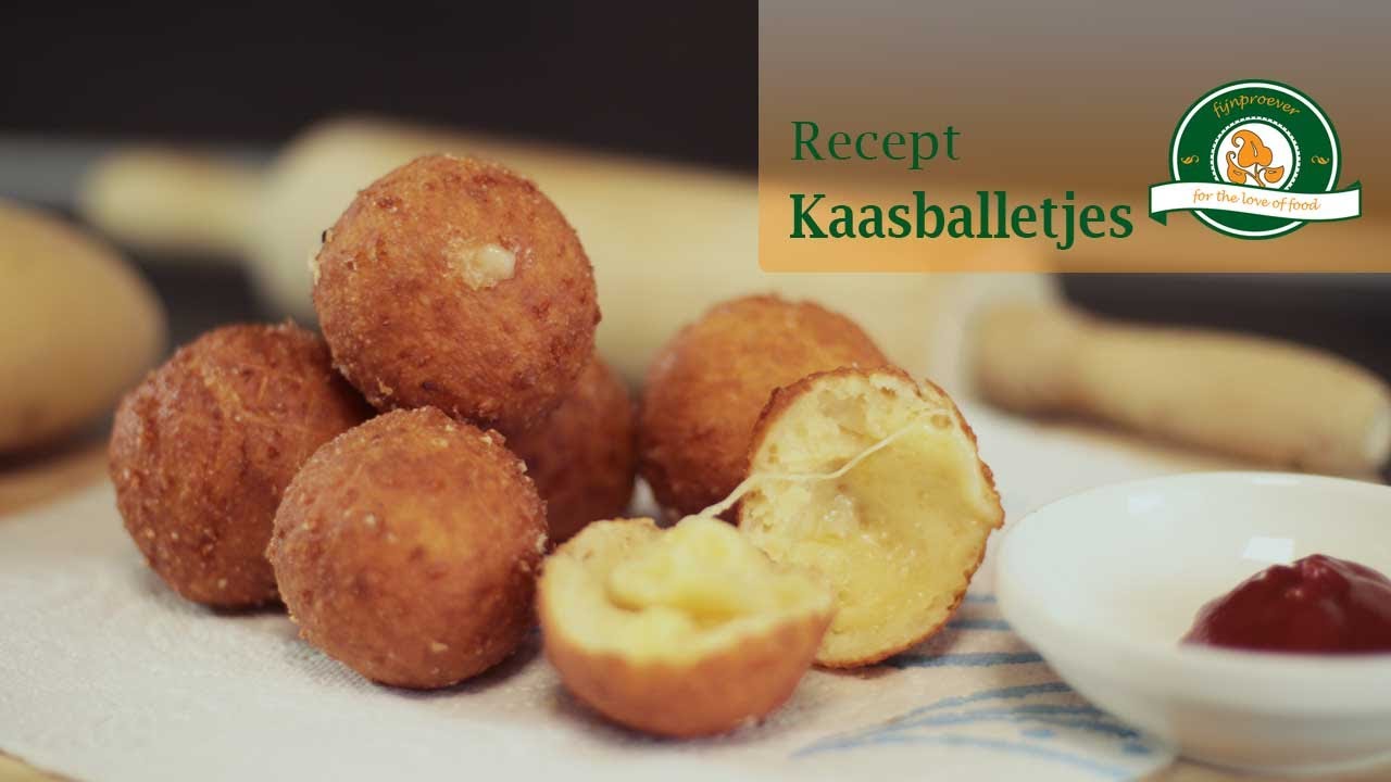 Makkelijk recept om kaasballetjes zelf te maken.