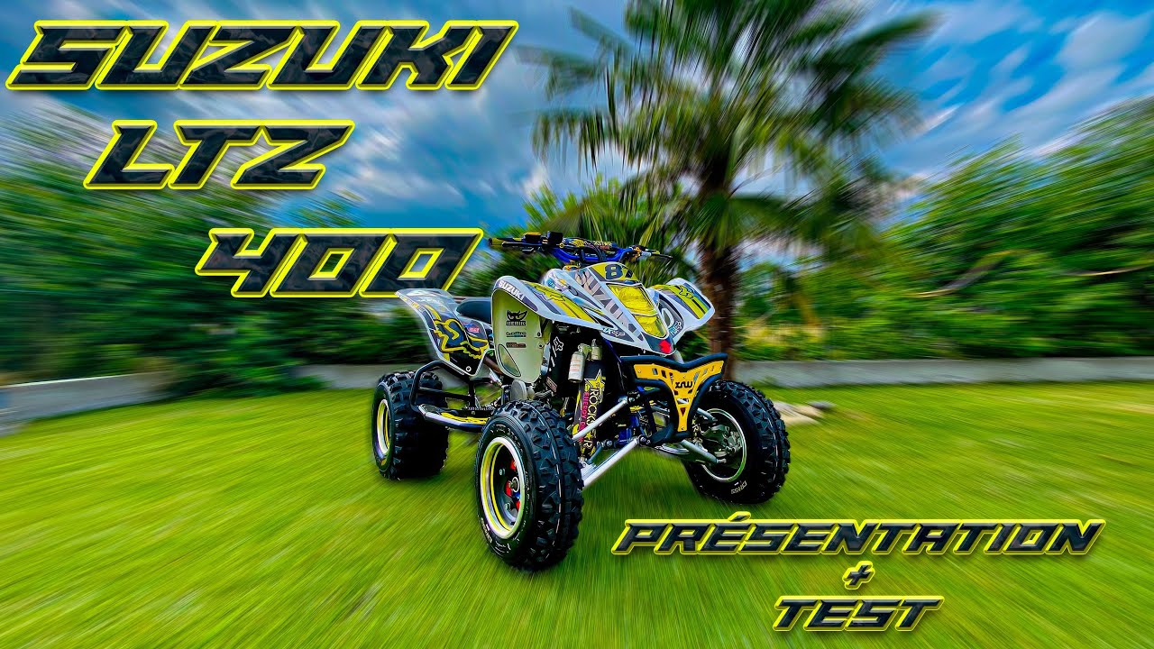SUZUKI LTZ 400 - PRÉSENTATION + TEST ( LE QUAD IDÉAL POUR DEBUTER ? )