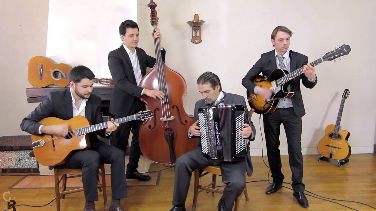 Minor Swing - Quartet swing et jazz manouche avec accordéon cocktail et mariage