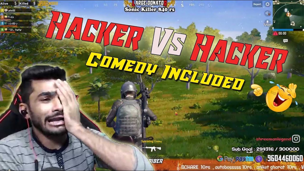 Hacker Vs Hacker ll Pubg Mobile ll ShreeMan LegenD