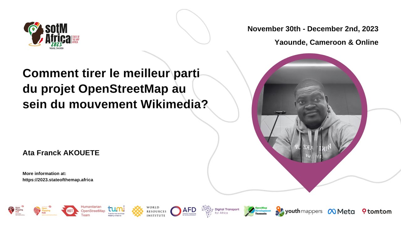 Comment tirer le meilleur parti du projet OpenStreetMap au sein du mouvement Wikimedia?
