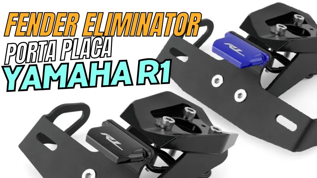 PORTA PLACA | YAMAHA R1 | FENDER ELIMINATOR | RUCOS EN MOTO